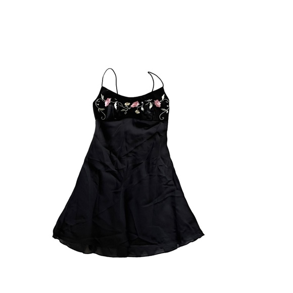 Vintage Zum Zum by Nicki Livas Woman’s Embroidered Lined Mini Dress - Picture 8 of 12